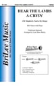 Hear the Lambs A-Cryin' SSA choral sheet music cover